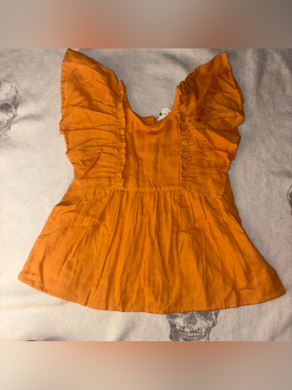 NWT Kate Quinn Yellow Ruffle Sleeve Dress 🌵3T